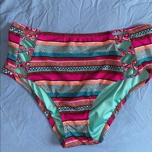 Colorful swim bottoms